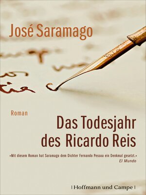 cover image of Das Todesjahr des Ricardo Reis
